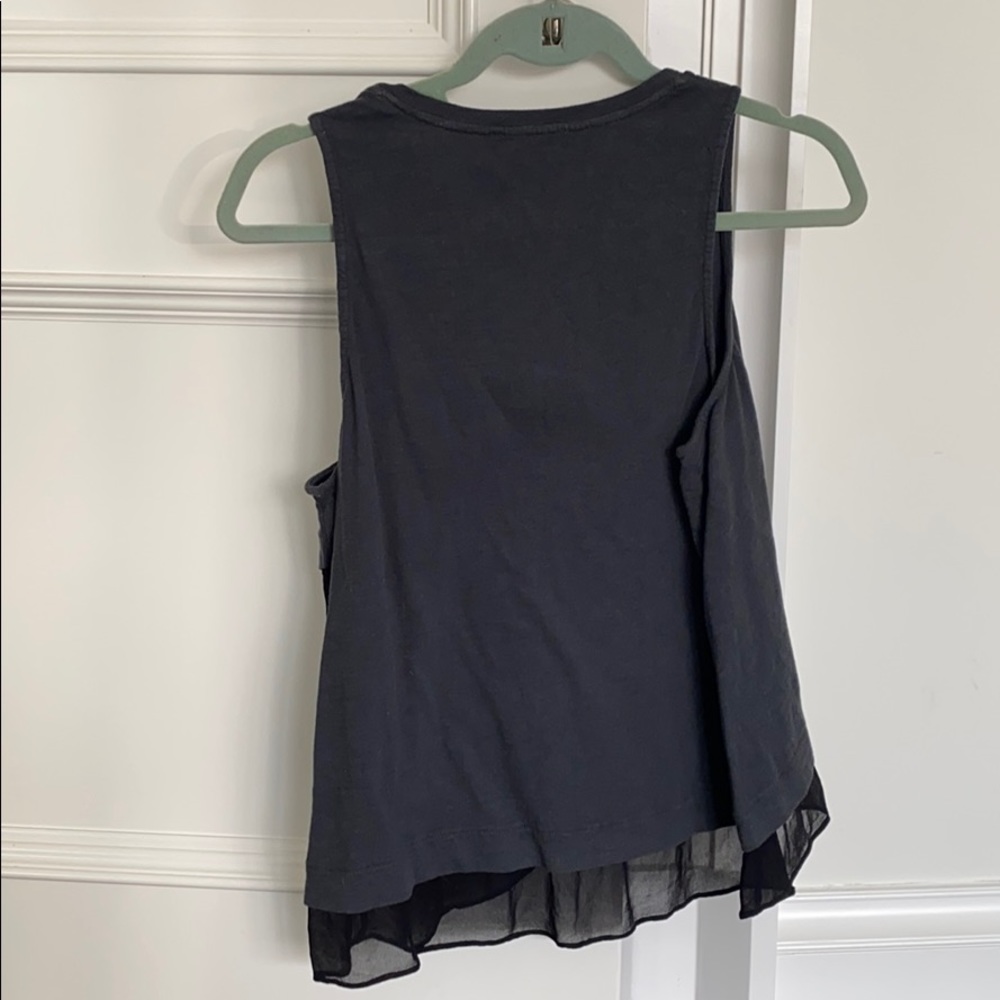 Addison charcoal gray top - Picture 4 of 4